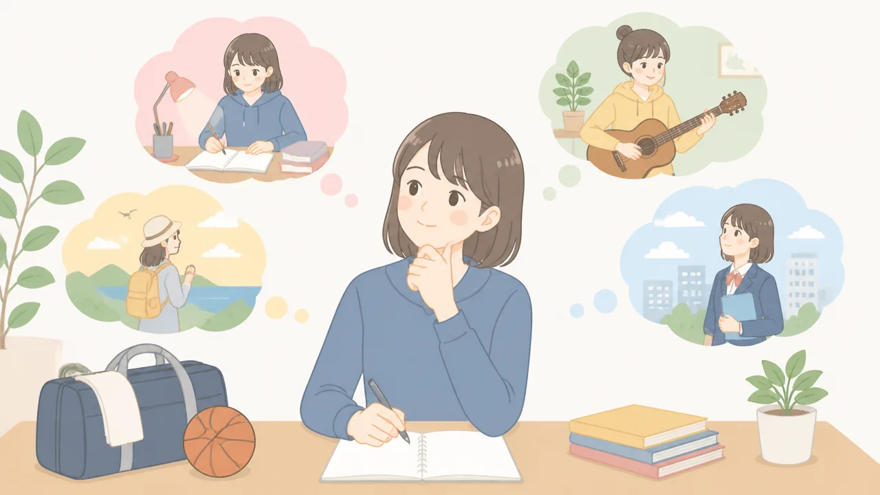 部活を辞める前に退部後の生活について考える生徒