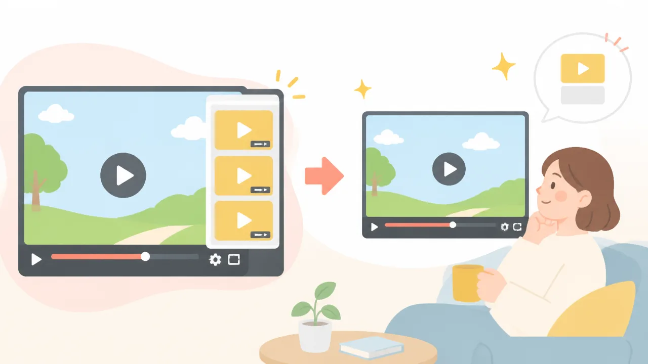 YouTube「この中断の後は、中断が少なくなります」の意味を解説